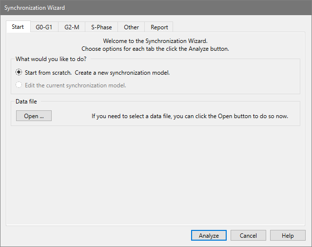 Using the Sync Wizard