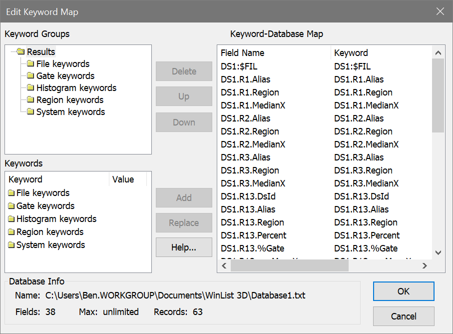 PES Database 2016