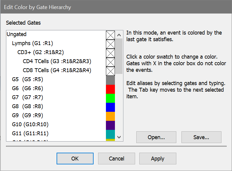 Edit Color by Gate Hierarchy